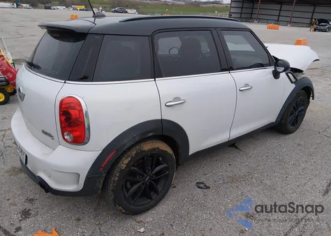 2013 Mini Countryman Cooper S from USA, damaged, VIN WMWZC3C51DWP20415